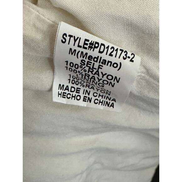 Papermoon Womens Yellow Microfloral Babydoll Mini Dress Size M Feminine Dainty - Picture 7 of 9